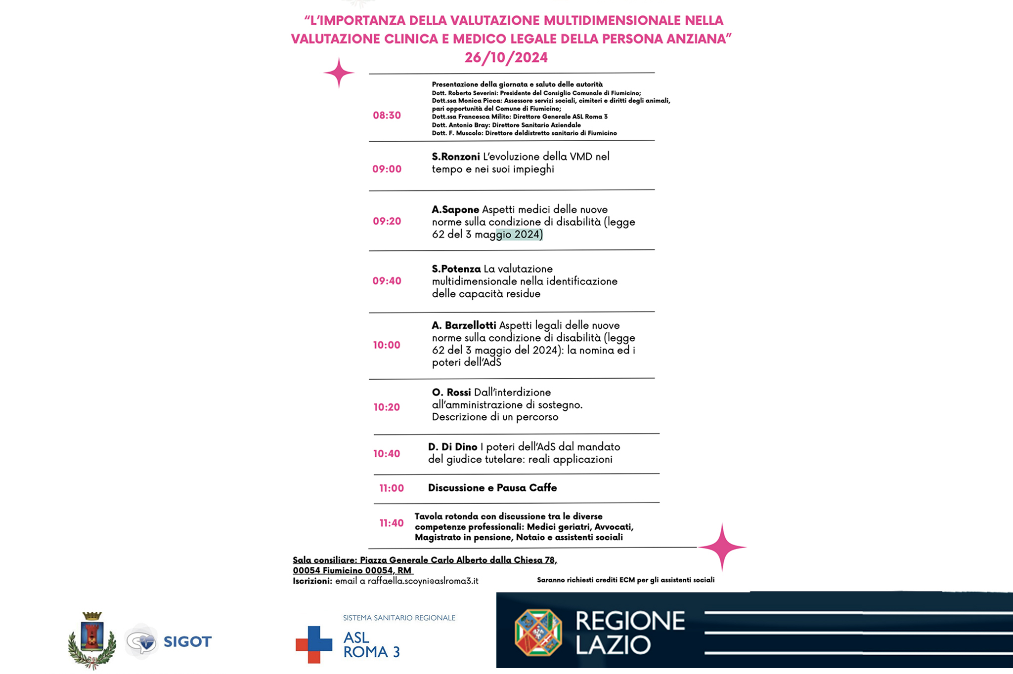 L’IMPORTANZA DELLA VALUTAZIONE MULTIDIMENSIONALE NELLA VALUTAZIONE CLINICA E MEDICO LEGALE DELLA PERSONA ANZIANA