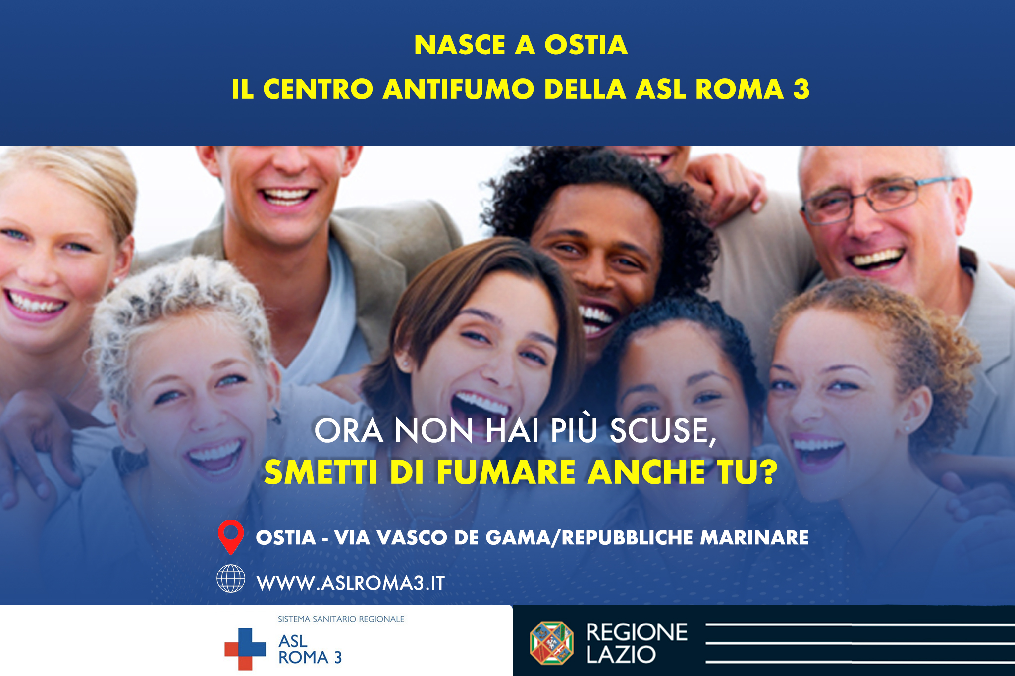 APRE A OSTIA IL CENTRO ANTIFUMO DELLA ASL ROMA 3